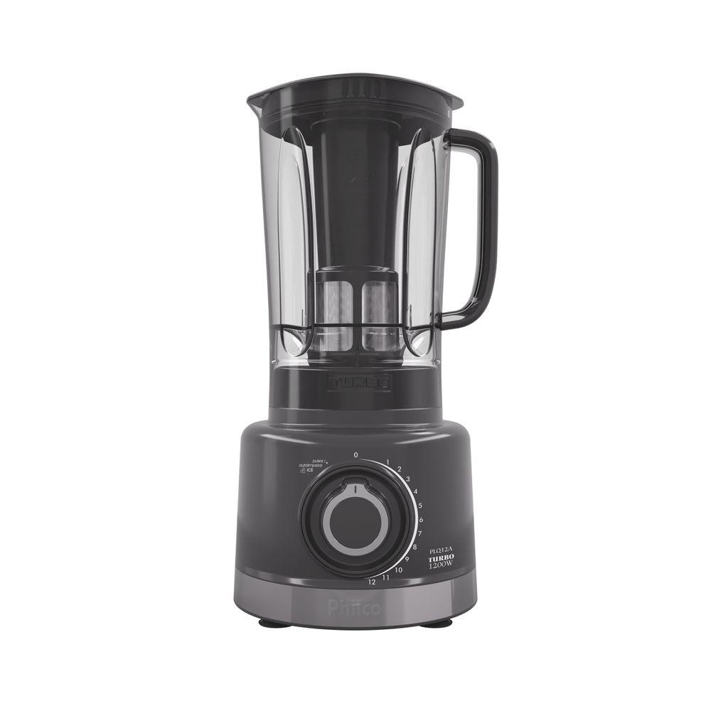Liquidificador Philco 1200W 3L 12 Velocidades Cinza PLQ12A - 1