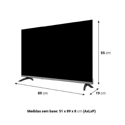 Smart TV 39" Philco Full HD Roku TV Dolby Audio P39CRA