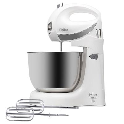 Batedeira Philco Paris Inox  Branca 400W