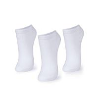 Kit com 3 Meias Sapatilha Unissex Lisa - 1