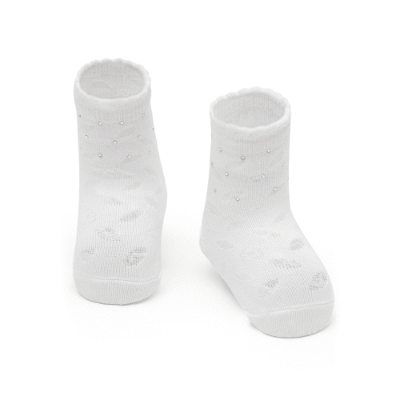 Meia Soquete com aplique Menina