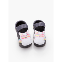 Meia Menina Sapatilha com Antiderrapante e Aplique Lhama - 1