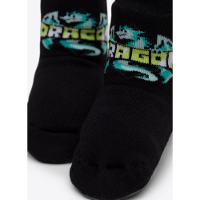 Meia Menino Soquete com sola Emborrachada Dragão - 3