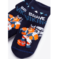 Meia Menino Soquete com sola emborrachada Urso Mano - 2