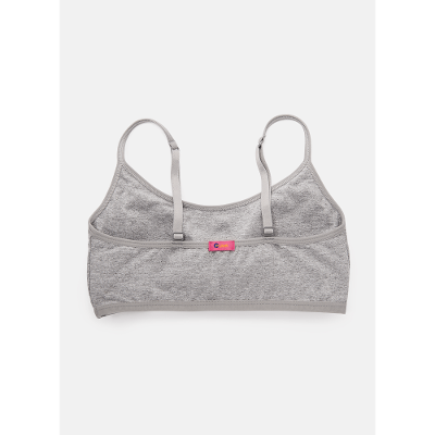 Top com Bojo Removível Algodão Menina Básico