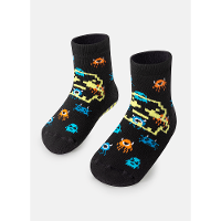 Meia Menino Soquete com sola Emborrachada Alien Família - 1