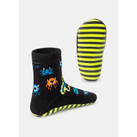 Meia Menino Soquete com sola Emborrachada Alien Família - 3