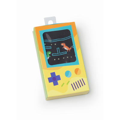 Meia Menino Soquete Cano Médio Dino