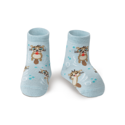 Meia Menino Soquete Cano Médio Baby
