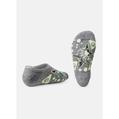 Meia Menino Sapatinho com Antiderrapante Tuba Robô