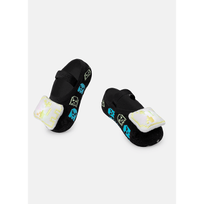 Meia Menino Sapatilha com Antiderrapante e Aplique Alien Família