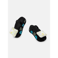 Meia Menino Sapatilha com Antiderrapante e Aplique Alien Família - 1