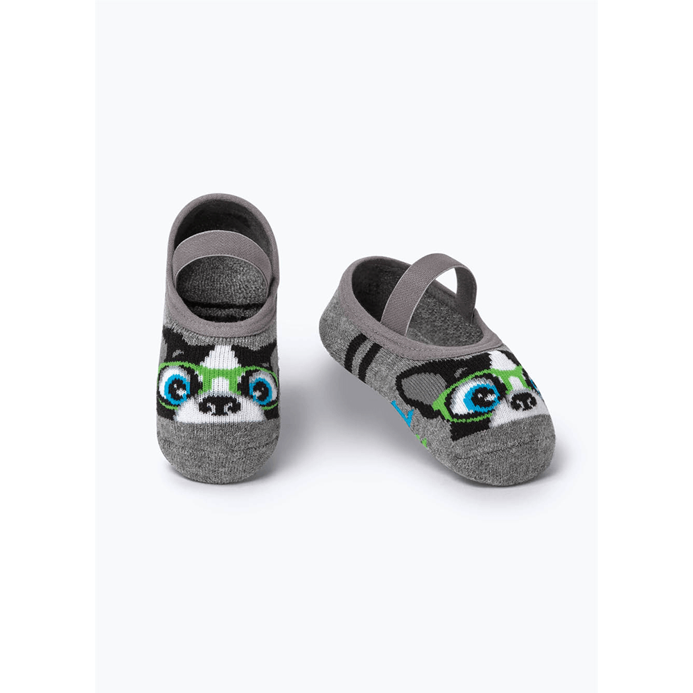 Meia Menino Sapatilha com Antiderrapante - 1