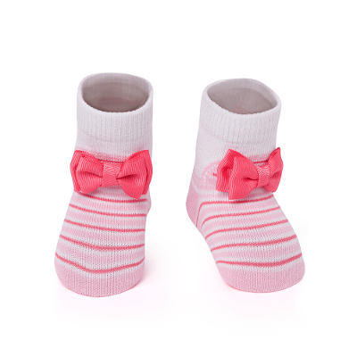 Meia Menina Soquete com aplique