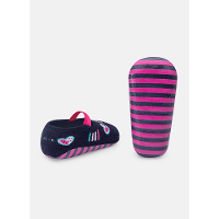 Meia Menina Sapatilha Com Sola Emborrachada Coração - 2