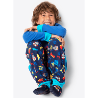Pijama Manga Longa Menino Viscolycra Premium Gorila Rider - 3