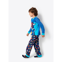 Pijama Manga Longa Menino Viscolycra Premium Gorila Rider