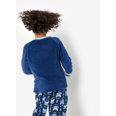 Pijama Manga Longa Menino Soft Família Guaxinim