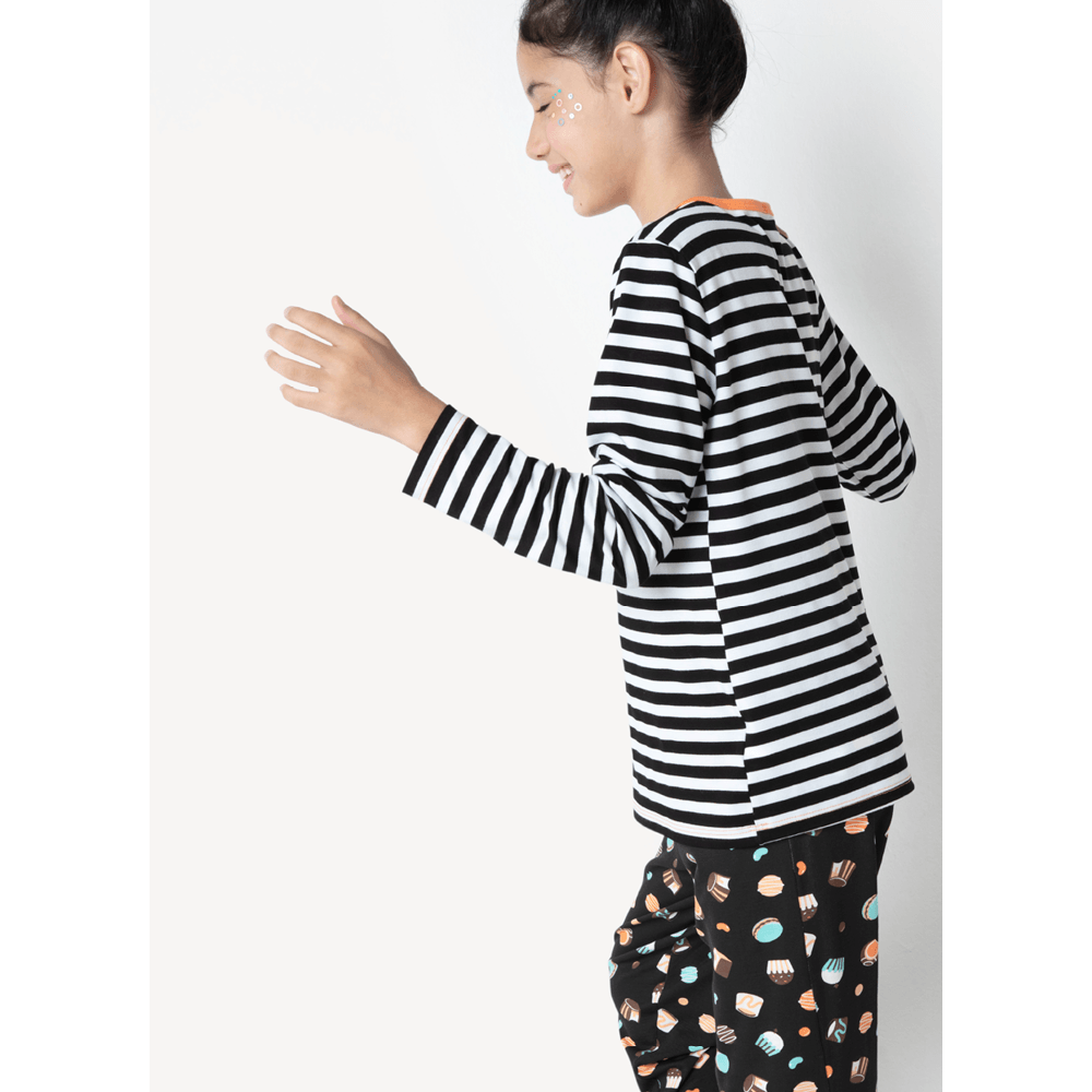 Pijama Manga Longa Menina Viscolycra Better Together - 2