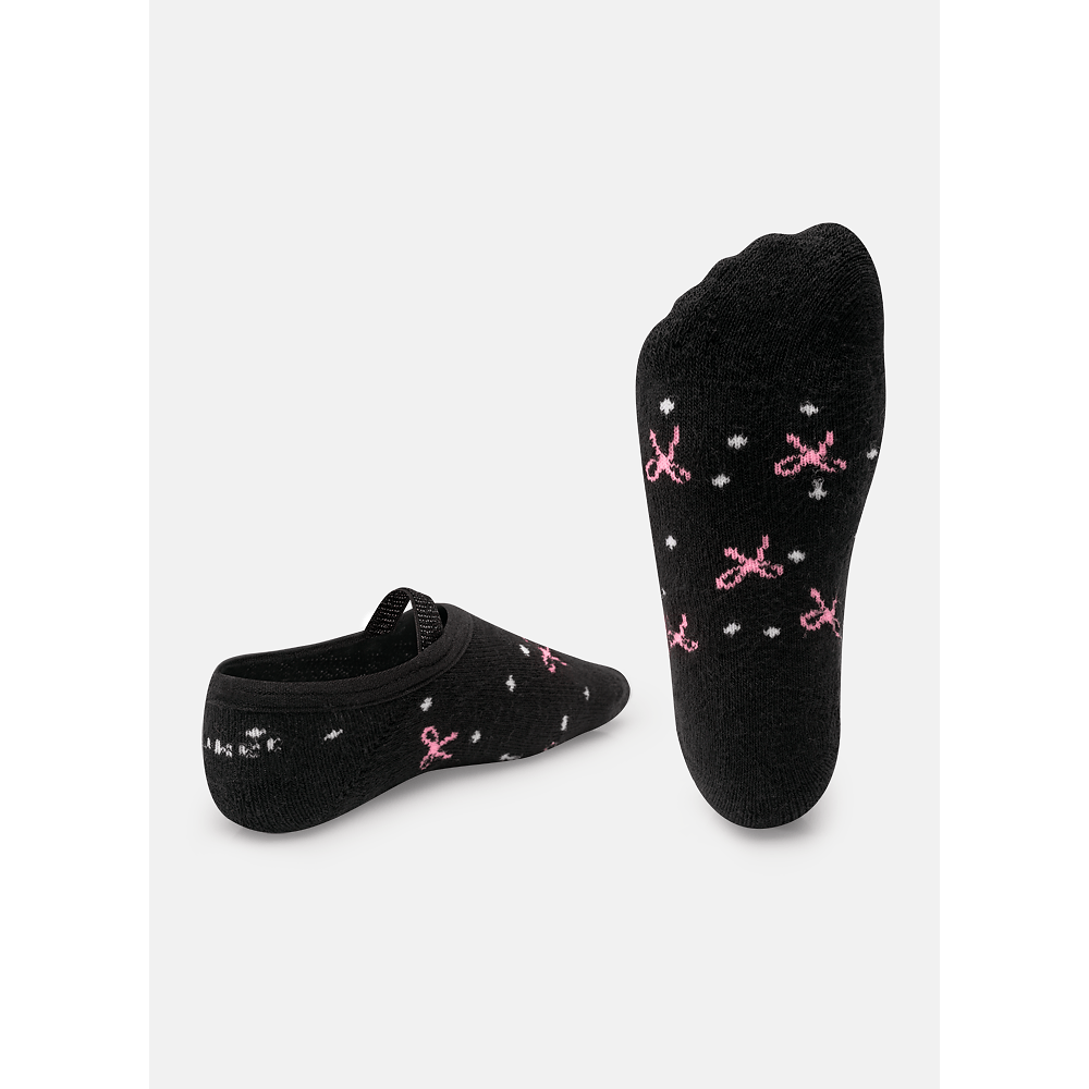 Meia Menina Sapatilha com Antiderrapante Cisne - 2