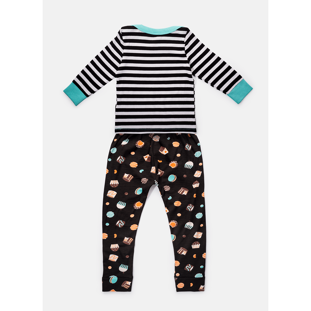 Pijama Manga Longa Bebê Unissex Better Together - 2