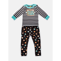 Pijama Manga Longa Bebê Unissex Better Together - 1