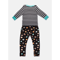 Pijama Manga Longa Bebê Unissex Better Together - 2