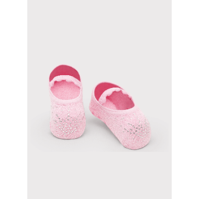 Meia Sapatilha Antiderrapante Bebê Menina Princess