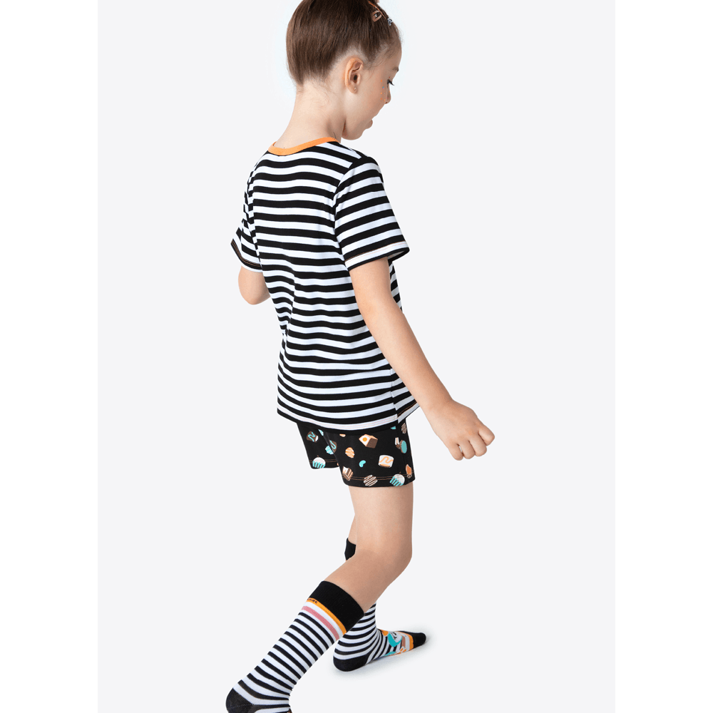 Pijama Manga Curta Menina Teen Viscolycra Better Together - 4