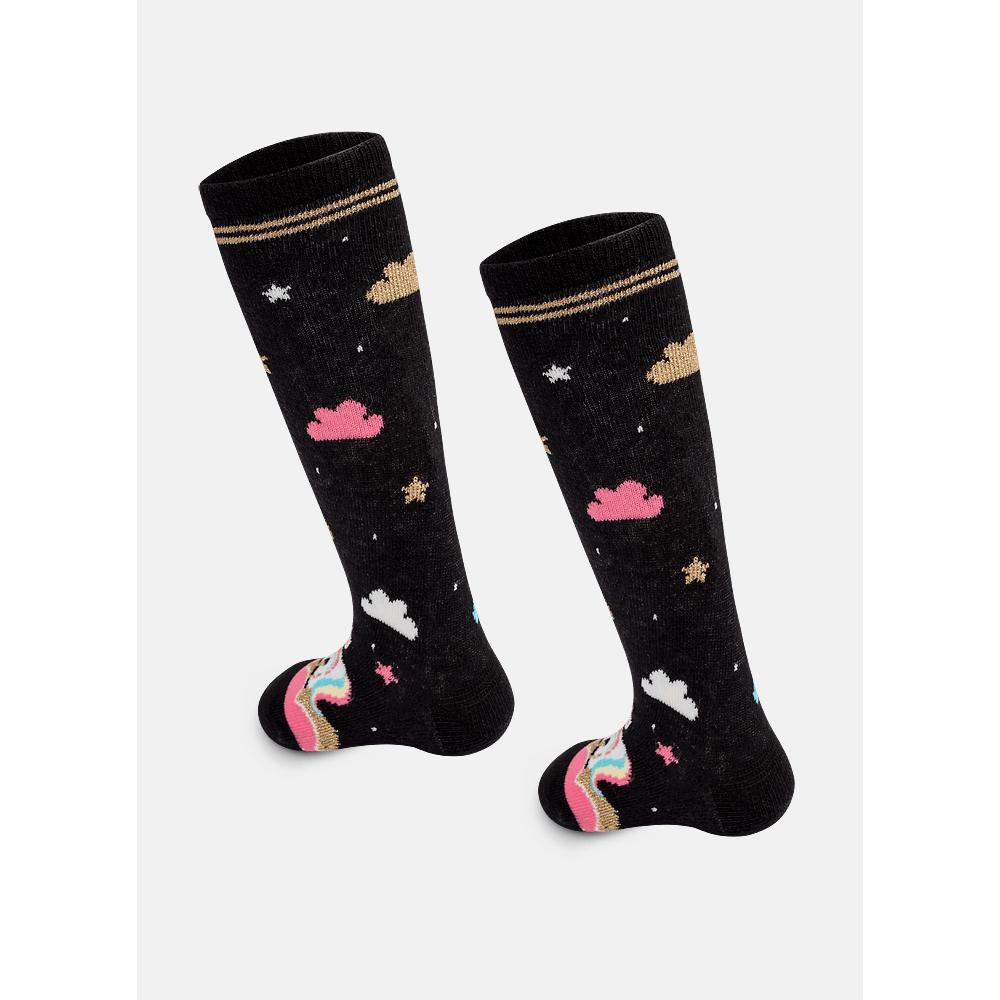 Meia Cano 3/4 Bebê Menina Unicórnio - 3