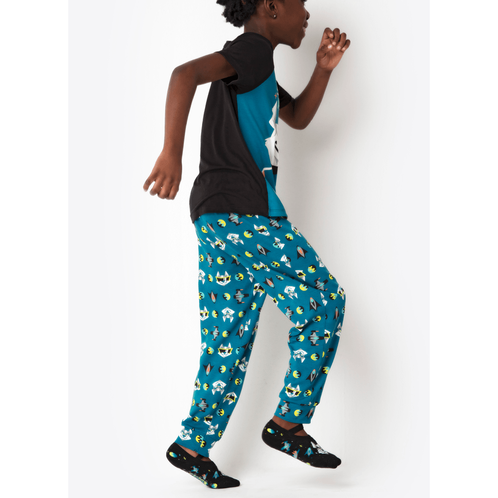 Pijama Longo Manga Curta Menino Viscolycra Lobo Space Brilha no Escuro - 2