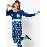 Macacão Manga Longa Soft Unissex Adulto Família Guaxinim