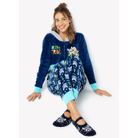 Macacão Manga Longa Soft Unissex Adulto Família Guaxinim - 5