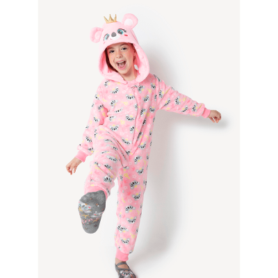 Macacão Manga Longa Menina Soft Coala Princess
