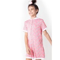 Macacão Manga Curta Menina Teen Unicórnio - 1