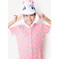 Macacão Manga Curta Menina Teen Unicórnio - 2