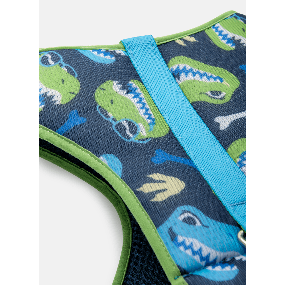 Peitoral Style para Pets Dinossauro Skate - 3