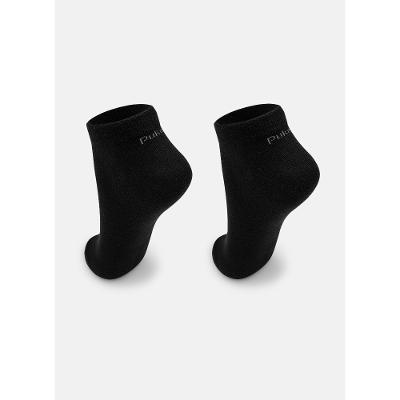 Kit com 3 Meias Cano Curto Adulto Unissex Lisas