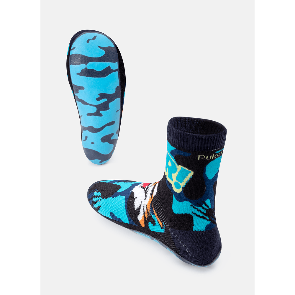 Meia Soquete Menino Sola Emborrachada Tigre Roar - 2