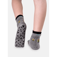 Meia Soquete Menino Sola Emborrachada Panda - 2