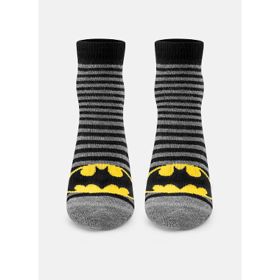 Meia Soquete Menino Cano Médio Batman