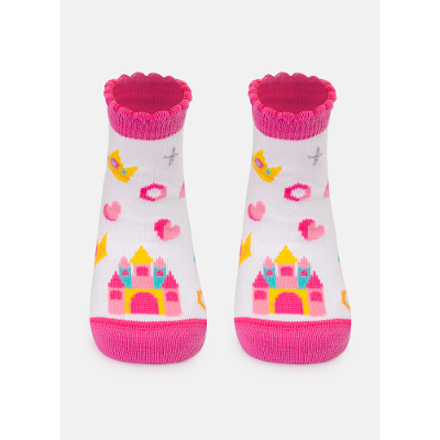 Meia Soquete Cano Curto Princesa