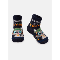 Meia Soquete Bebê Menino Guaxinim - 1