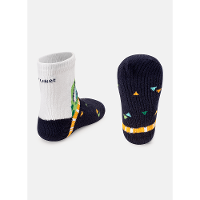 Meia Soquete Bebê Menino Dino - 2