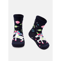 Meia Soquete Bebê Menina Unicórnio Mystic - Brilha no Escuro - 1