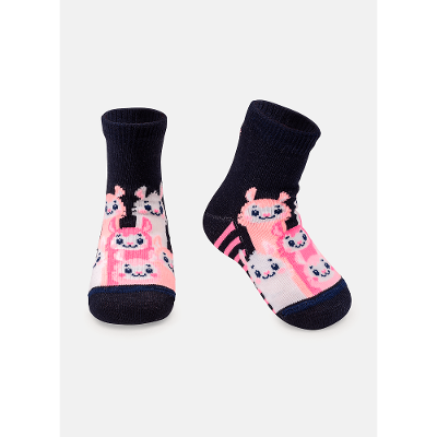 Meia Soquete Bebê Menina Lhama