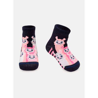 Meia Soquete Bebê Menina Lhama