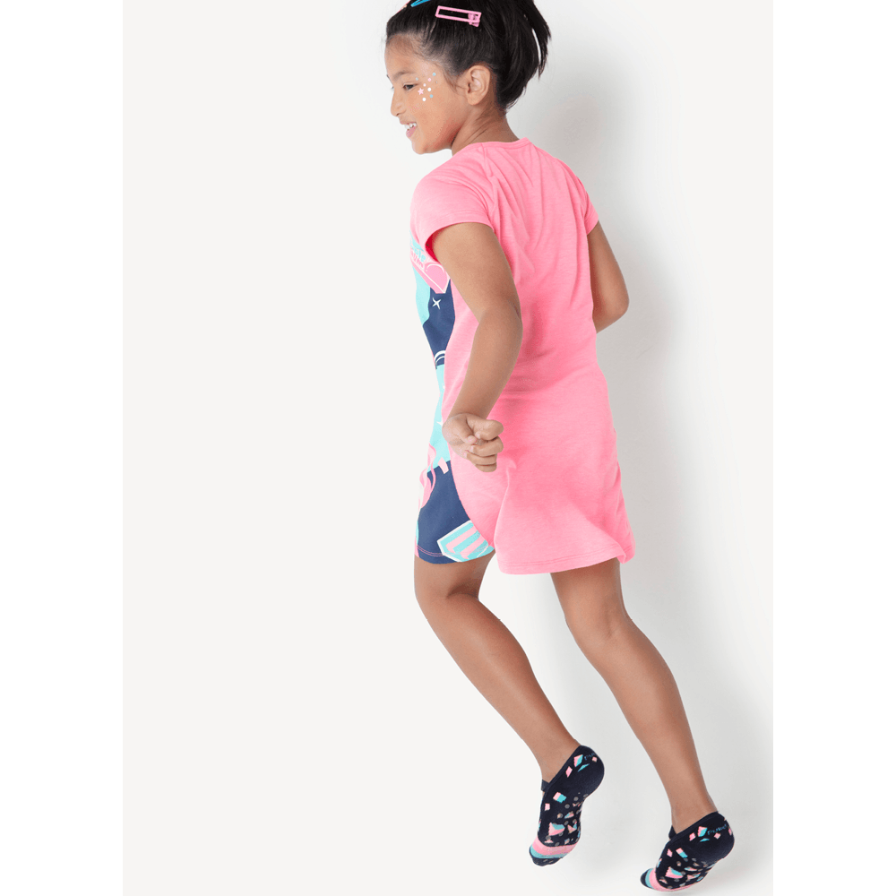 Camisola Curta Menina Viscolycra Unicórnio Shine - Brilha no Escuro - 3