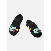 Meia Sapatilha Menino Antiderrapante Dino Food - 1