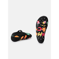 Meia Sapatilha Menino Antiderrapante Dino Food - 2